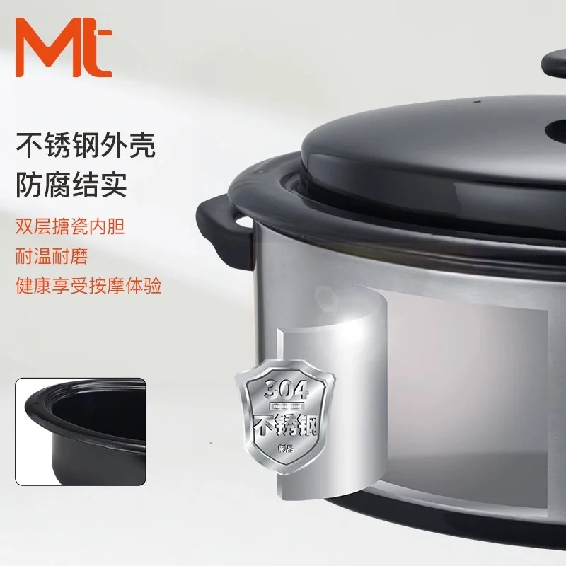 Digital Hot Stone Warmer Heater Pot, Touch Screen Constant Temperature Control for Massage Therapy Stones Heating