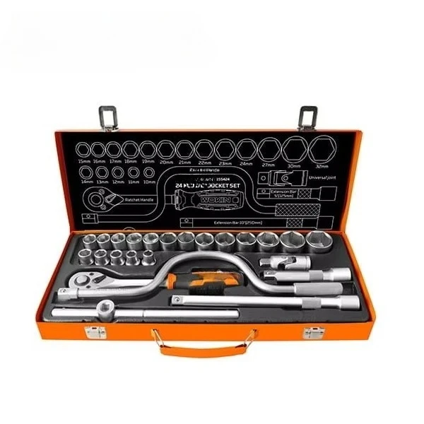 155424 24pcs 1/2in Tool Wrench Tools Socket Set