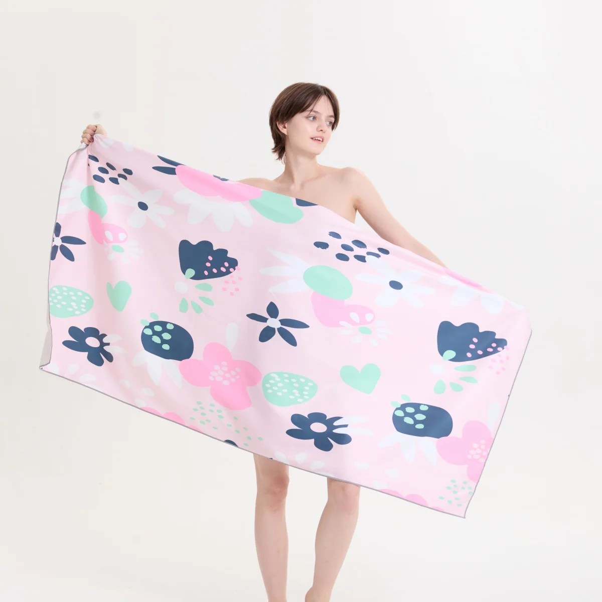 

Полотенце из микрофибры Быстросохнущее полотенце Дорожное полотенце Спортивное полотенце Пляжное полотенце Пескозащитное мягкое легкое полотенце для плавания, йоги, тренажерного зала