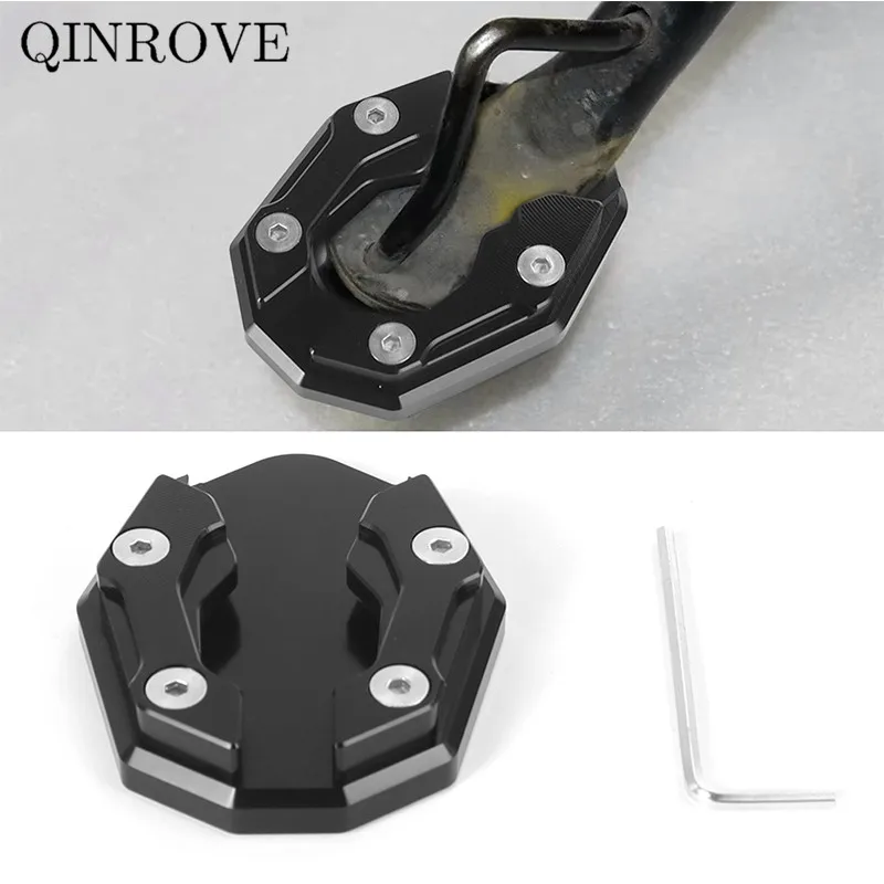 

Motorcycle Kickstand Extender Aluminum Alloy Anti-skid Enlarged Base Support Plate Accessories for Suzuki GSX250R Honda PCX160