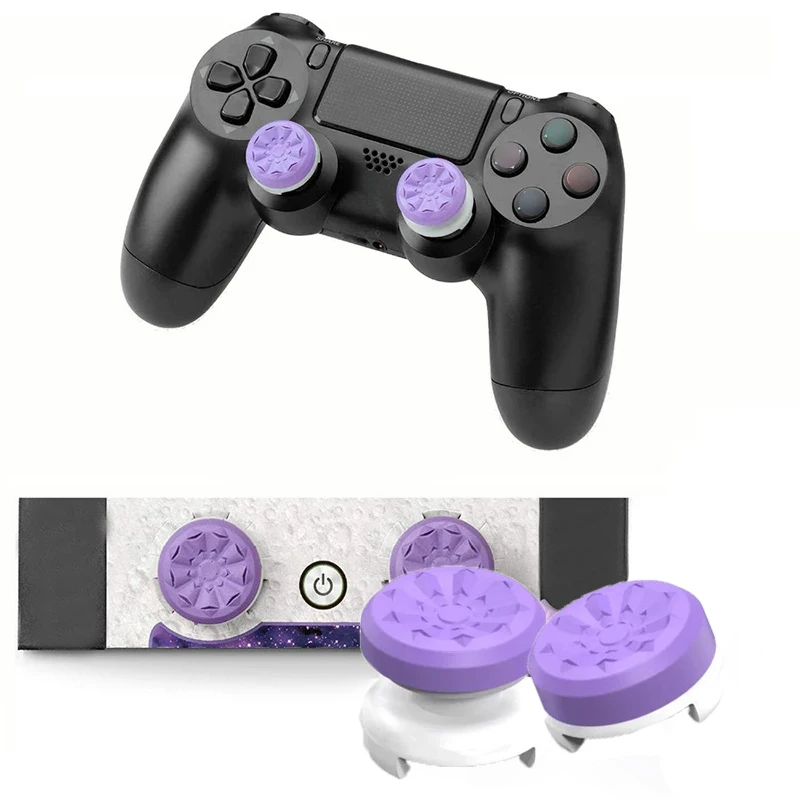Silikon-Joystick-Kappen für PS4/PS5 – Daumengriff-Abdeckungen, Stick-Verlängerungen, Controller-Daumenstick-Zubehör