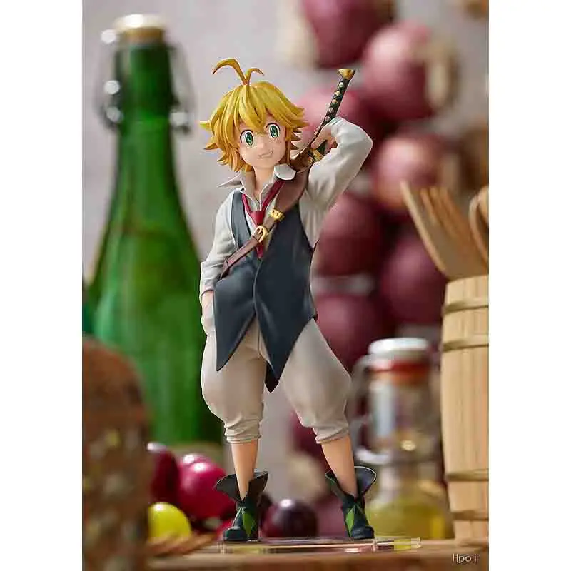 In Stock Original Genuine GSC POP UP PARADE Meliodas Authentic Collection Game Character Model Animation Character Toy 15CM