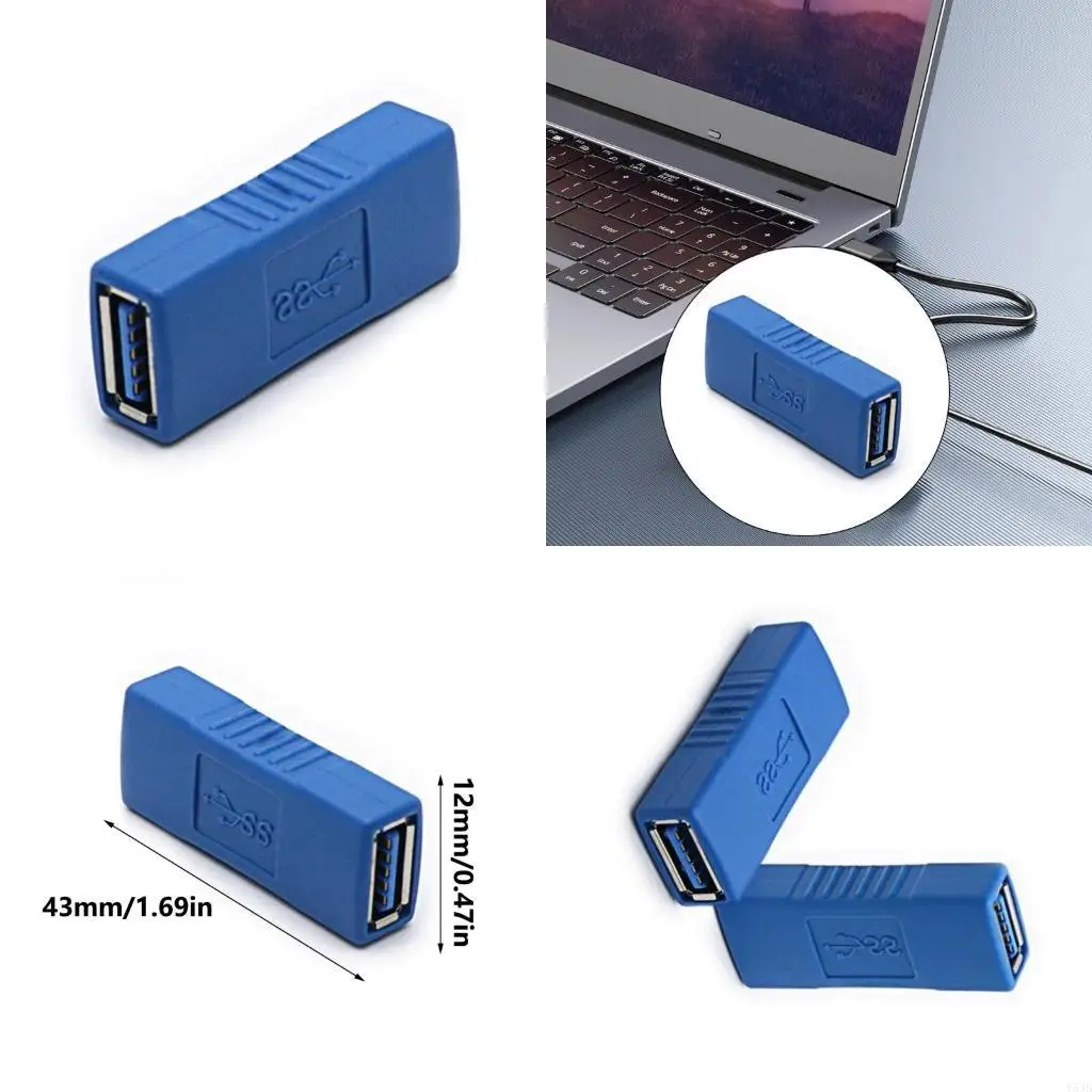 

Y5JB USB3.0 Женские соединительные соединители для расширения длины кабеля и 5 Гбит / с быстрого передачи передачи данных USB