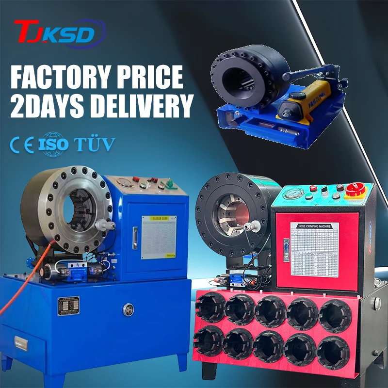 

CE Dx68 Dsg250 Automatic Hose Press for High Pressure Hoses Hydraulic High Pressure Oil Hose Crimping Machine Suppliers Price