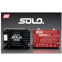 RUSHFPV RUSH TANK SOLO 5.8G VTX Video Transmitter CNC Shell 48CH 1.6W High Power Built-in Microphone For RC FPV Racing Drone