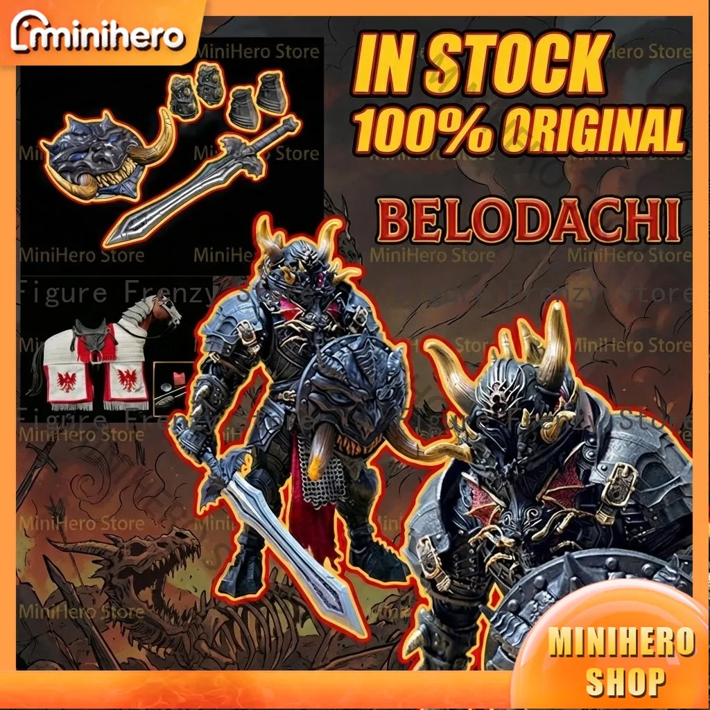 

In Stock Four Knights Mythical Legion 6 9-Inch Belodachi Deacon War Horse Mobile Figure Collectible Toy for Fans