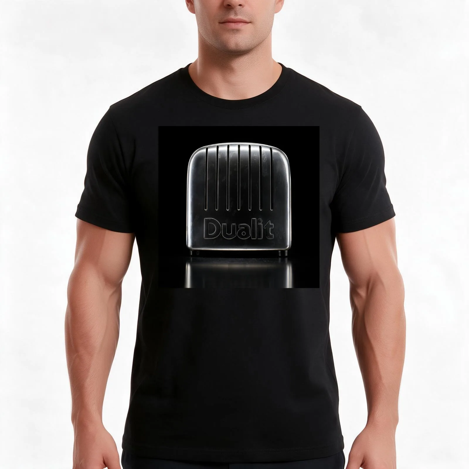 Dualit Toaster T-Shirt Summer Casual Cotton Tee Oversized Streetwear Tops Vintage Graphic Print Loose Fit Short Sleeve
