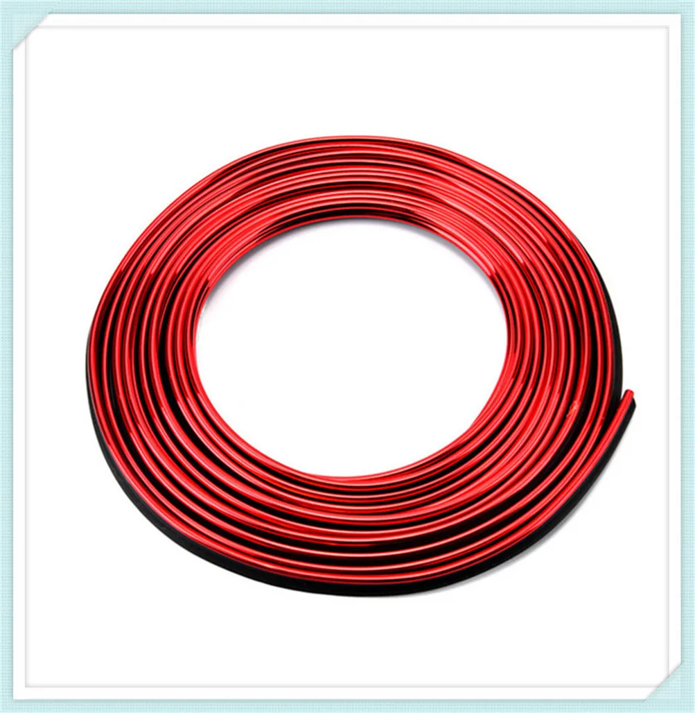 

5 м автомобильные аксессуары, декоративная полоса для интерьера для mitsubishi tntin 1996 2007, peuGEOT 206 1998 2000