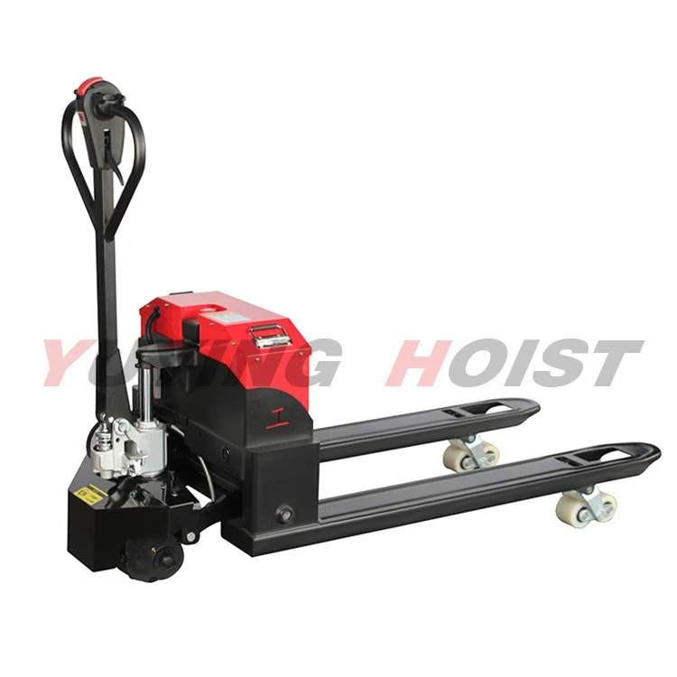 Powered Hydraulic Pallet Jack 1500kg Capacity Full Electric Pallet Truck