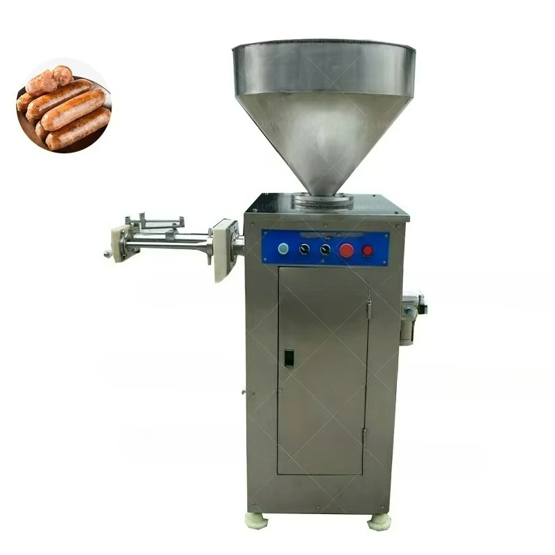 Customizable Langrui Industrial Vacuum Sausage Filling Machine Pneumatic Quantitative Kink Enema Machine