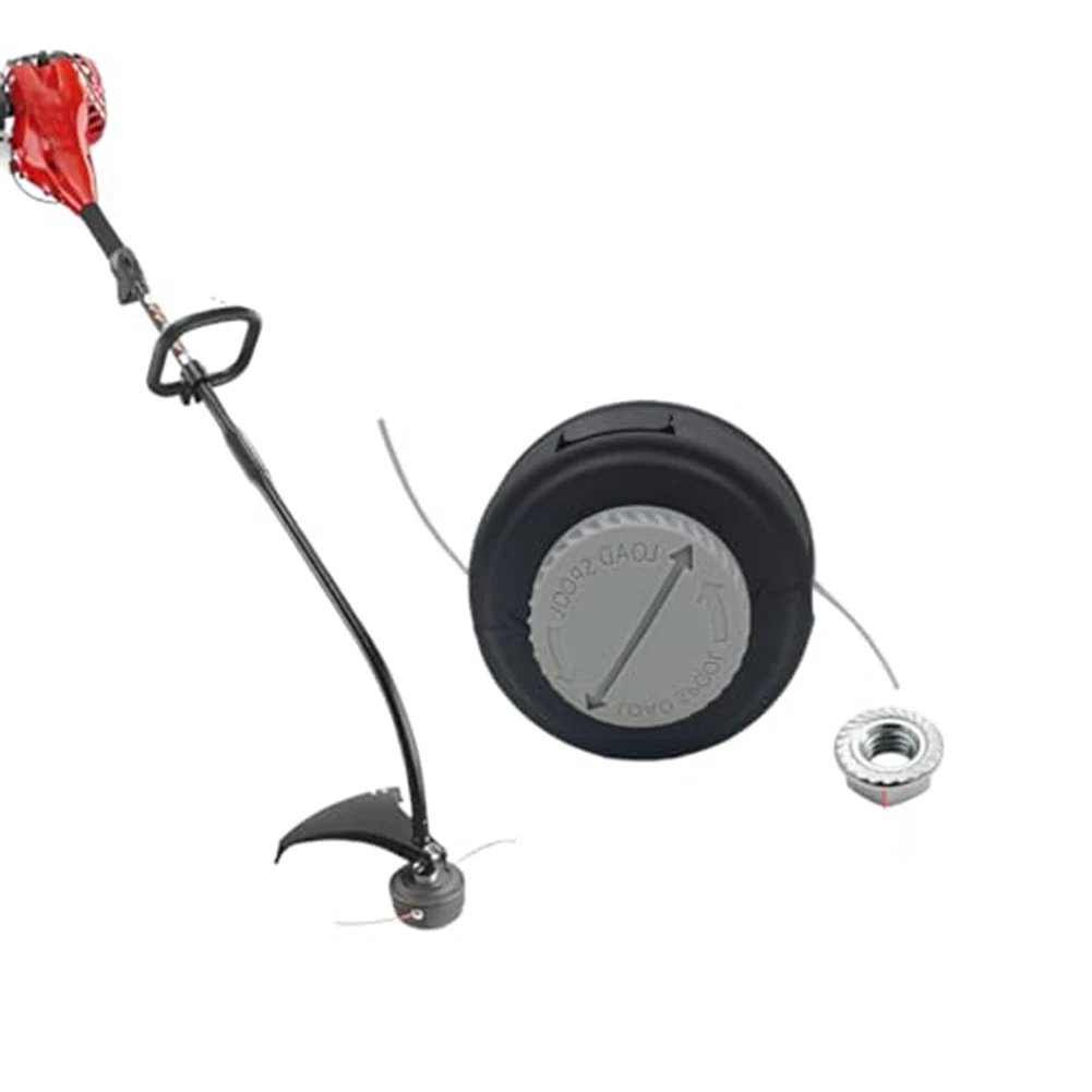 Trimmer Head Assembly 311759012 for Homelite - Robust ABS and Nylon Construction Pre Wound 20ft Line Spool Design