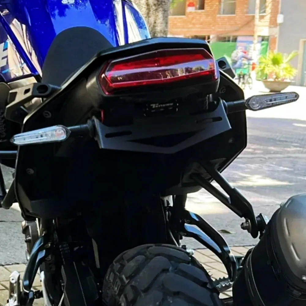 

FOR YAMAHA TENERE700/Rally/WORLD RAID/WORLD RALLY T7 2019-2024 2025 2026 Rear Tail Tidy Kit License Plate Holder Bracket