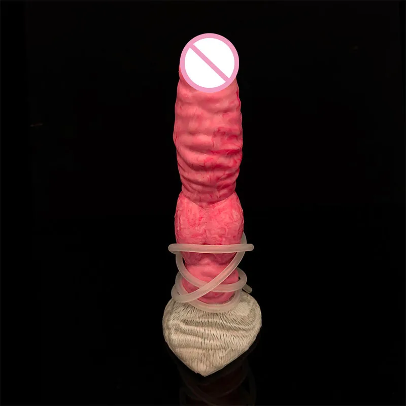 Silicone Squirting Horse Dildo Simulation Alien With Suction Cup Dildo For Women Sex Toys Female Masturbator For Lesbian 18+