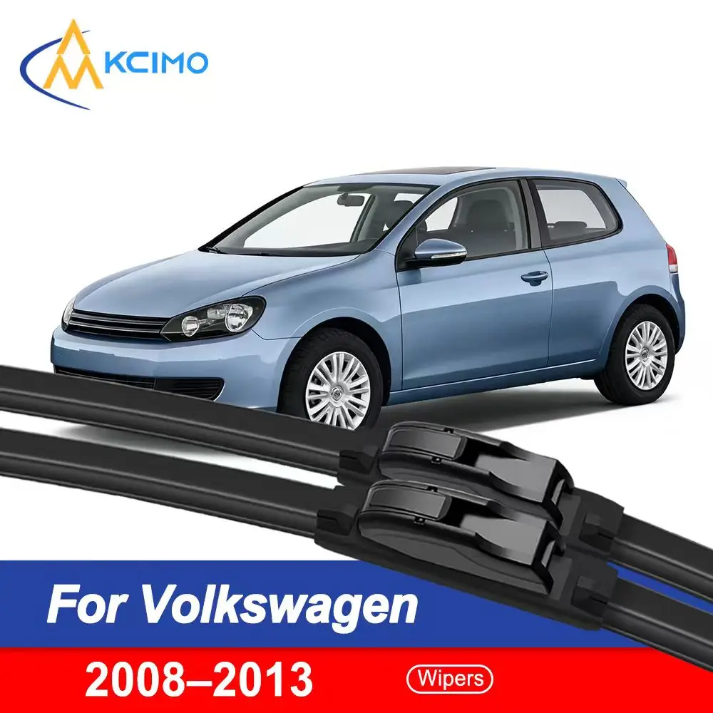 

Front Windshield Wiper Set for Volkswagen Golf Mk6 5K 2008–2013 Left and Right Side Direct Fit Replacement