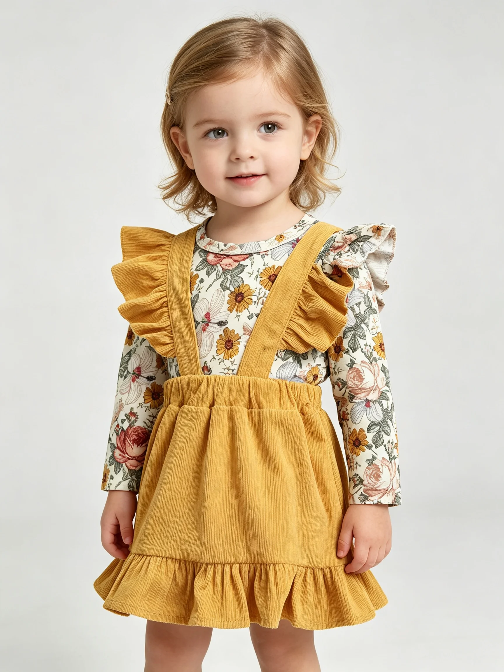 Newborn Baby Girl Romper Floral - ملابس للمواليد الجدد من الفتيات، بدلة