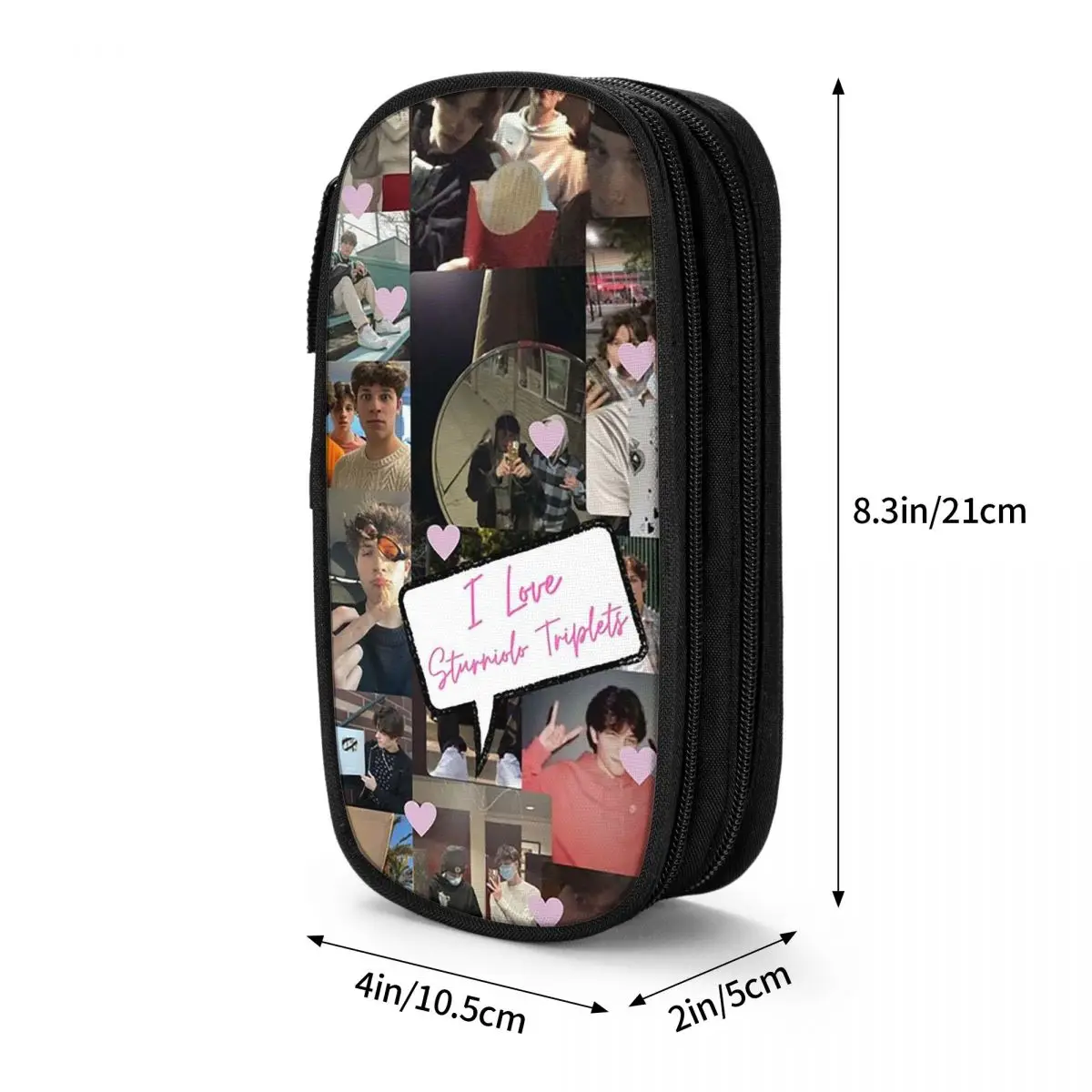 Sturniolo Triplets Leuke Collage Etuis Grote Opslag Pen Zakken Pen Box Potlood Etui Voor Jongens Meisjes Briefpapier School Kantoor