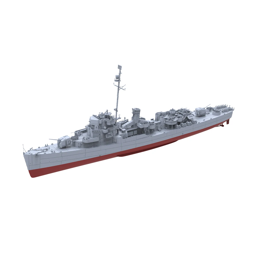 USS Buckley Class Coolbaugh Frigate DE-217 SSMODEL SSC 700598   1/700 Militärmodellbausatz Miniatur statisch