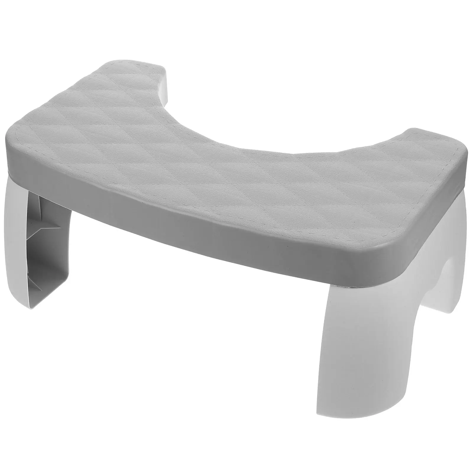 Bathroom Non-Slip Toilet Stool Plastic Footrest Step Stool for Adults Squatting Posture Relief Shower Chair Home Footstool