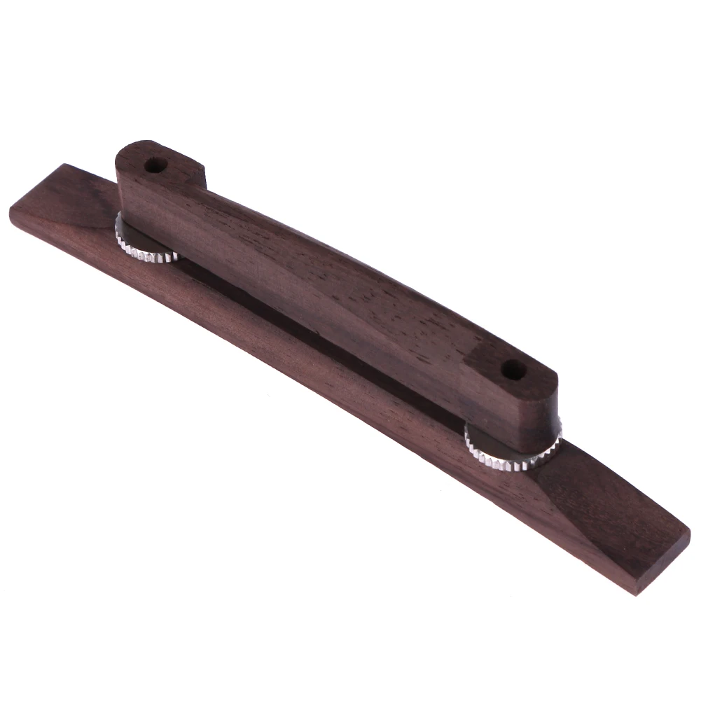 Guitarra de Jazz Archtop de 6 cuerdas, puente flotante ajustable de palisandro para instrumentos musicales de cuerda, piezas de guitarra