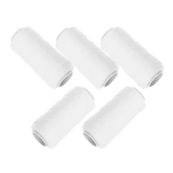 5 Rolls Face Pulling Machine Cotton Thread Hair Removal Wire Eyebrow Threading Kit for Tool Epilators