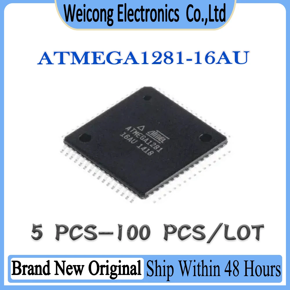 

ATMEGA ATMEGA1281-16AU ATMEGA1281-16A ATMEGA1281 New Original IC MCU Chip TQFP-64