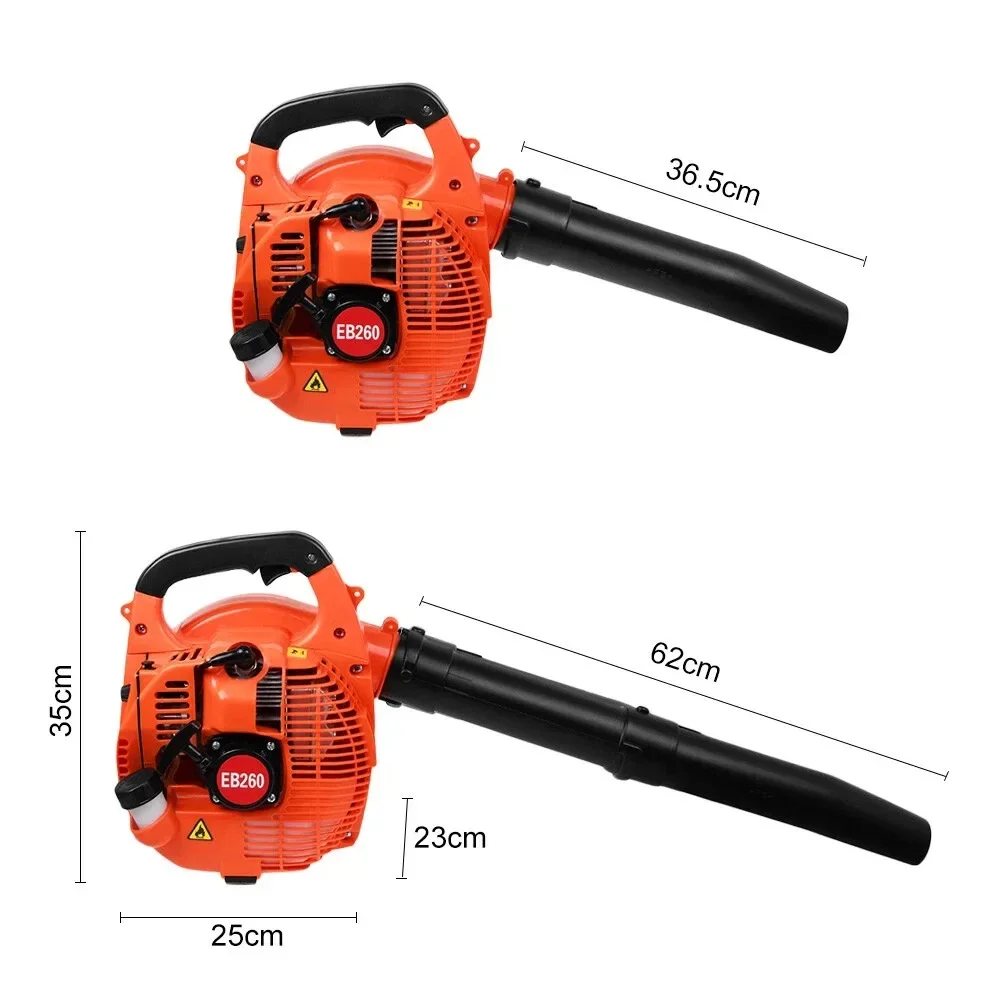 Soplador de Hojas de Gasolina 26 cc – 1 HP y 250 km/h
