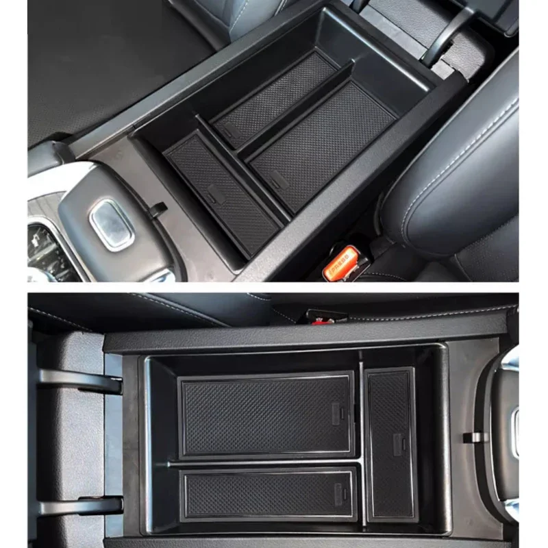 For Chery Tiggo 7 PRO 2023 2024 Car Interior Decoration Center Console Armrest Storage Box Lower Storage Box