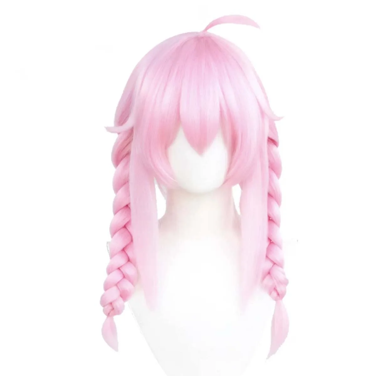 Women Virtual Idol VTuber Ace Taffy Cosplay Pink Heat Resistant Synthetic Hair Wig