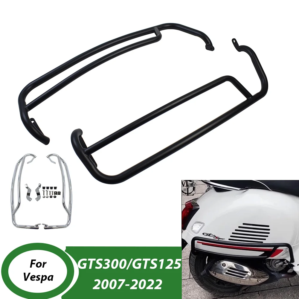 

For Vespa GTS125 GTS300 GTV300 2007-2022 Crash Bars Engine Guard Frame Bumper Motorcycle Highway Fall Protection Accessories