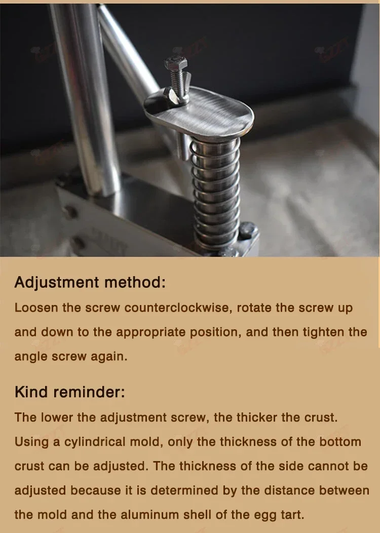 المهنية المخصصة دليل بودنغ لاذع كأس الضغط صنع Mpasta العجين الضغط أداة تارتليت قذيفة تشكيل آلة #3