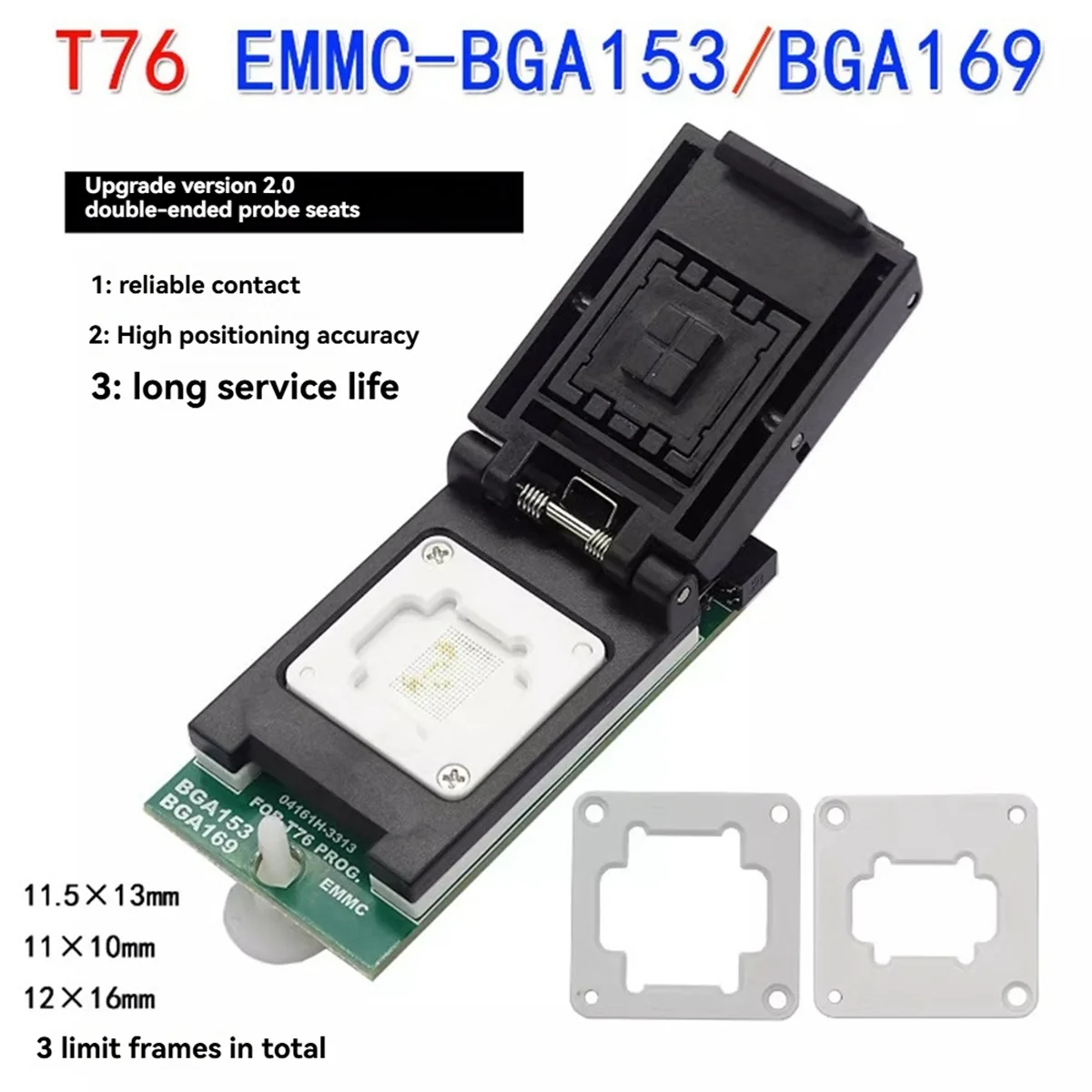 محول رقاقة EMMC فعال لمبرمج XGecu T76