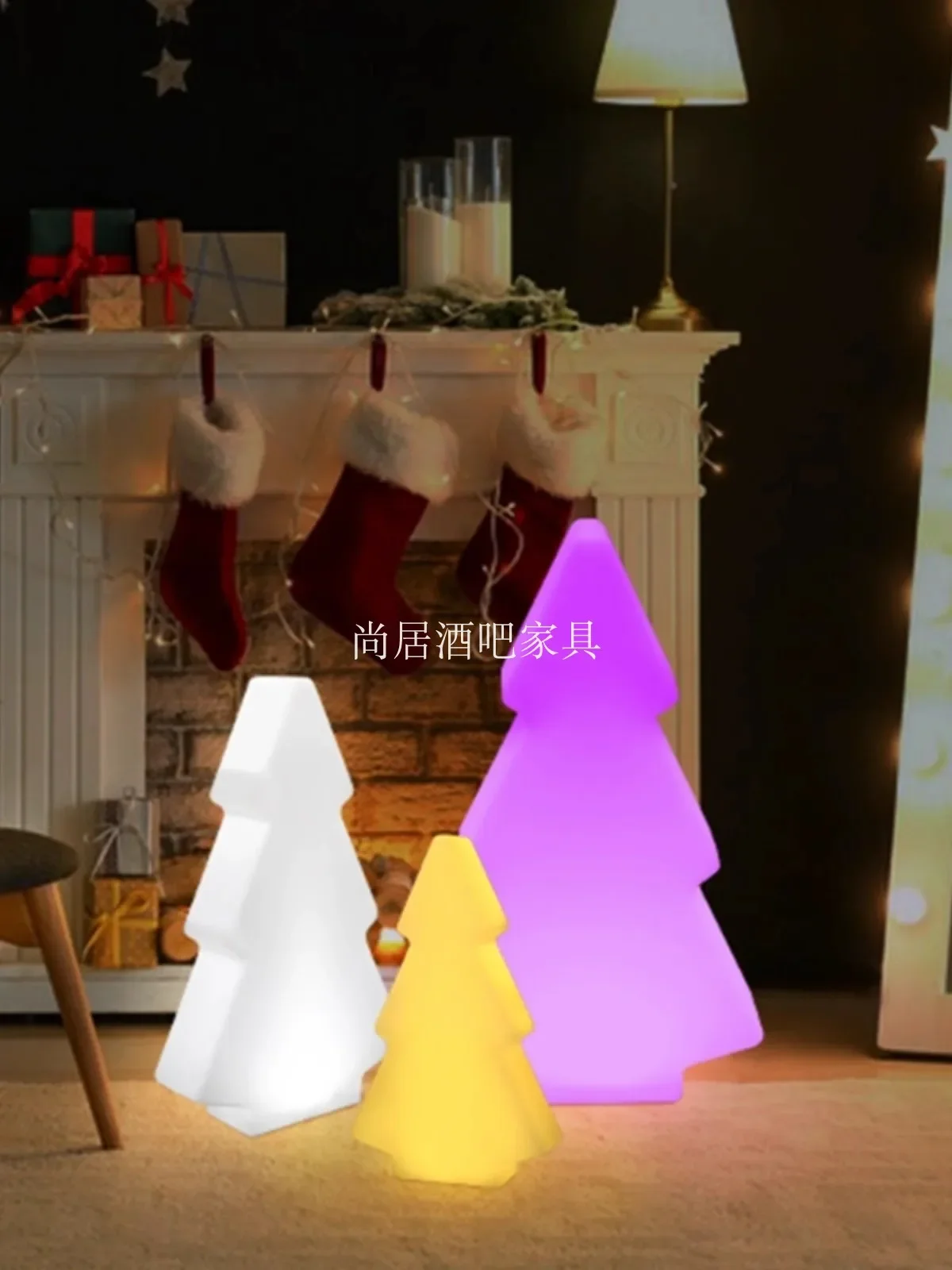 Luminous Christmas Tree Light Outdoor Villa Restaurant Shopping Mall Holiday Decoration