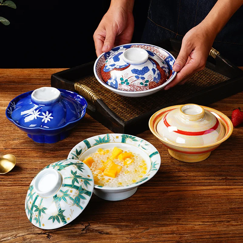 

PYH Modern Luxury Premium Sense creative ceramic rice bowl - perfect for home use, desserts, and more!