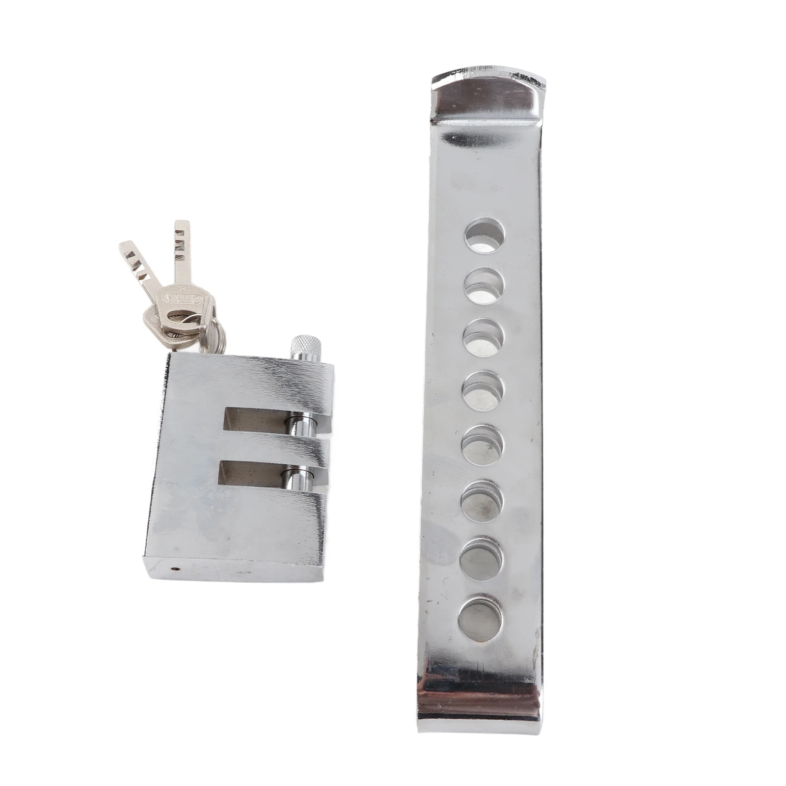 Anti Theft Device  Lock Car Brake Stainless Safety Lock Tool Accelerator Pedal Lock Steel Lock Anti‑theft Lock Door Lock