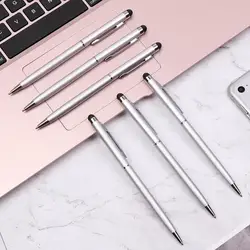 Dual-Use Stylus Touch Capacitive Pen Mobile Phone Universal Touch Screen Pen for IPhone IPad Pen Ball Pen Office School Supply