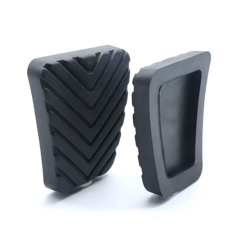 2pcs Car Rubber Brake Clutch Foot Pedal Pad Cover For Mitsubishi ASX 2010 2011 2012- RVR Outlander Sport Peugeot 4008 2012-2017 - Image 3