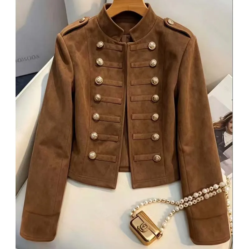 Chaquetas De Mujer New Autumn Winter Women Jackets Long Sleeve Women Jacket Slim Stand Collar Jacket Coat Women Outerwears Q7253