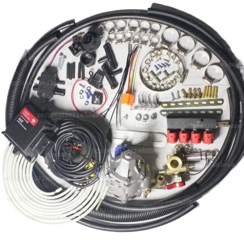 Equipo de conversión de gasolina a gas para automóviles, kit de conversión a GNC, estilo AEB MP48 ECU 4Cly