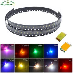 100PCS Lot Small White Yellow Blue Lamp Beads 0603 SMD LED Light-emitting Diodes Free Shipping 1.6*0.8*0.4MM 6000-6500K 3.0-3.6V