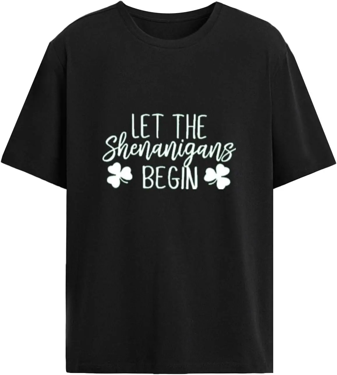 

Набор футболок "Let The Shenanigans Begin" (1 шт.), женская модная одежда