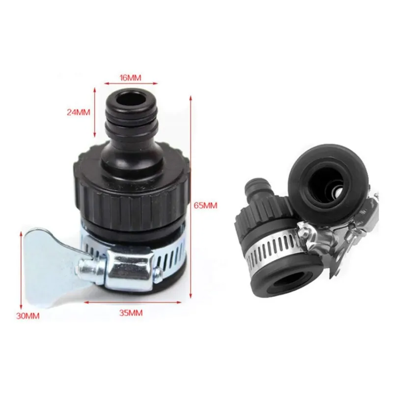 Universal Faucet Adapter Garden Water Connector Tap Conversion 16mm Pipe Garden Agriculture Irrigation Water Supply Quick Joint