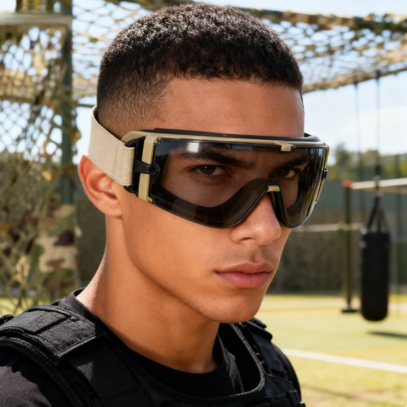 في الهواء الطلق المتحمسين العسكريين نظارات تكتيكية تأثير مقاومة القوات الخاصة نظارات واقية نظارات تكتيكية نظارات خارجية #1