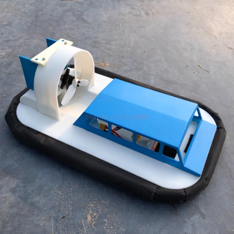 Nuovo telecomando fai da te anfibio Hovercraft barca telecomandata modello di barca ad energia eolica barca modello di telecomando RC giocattoli