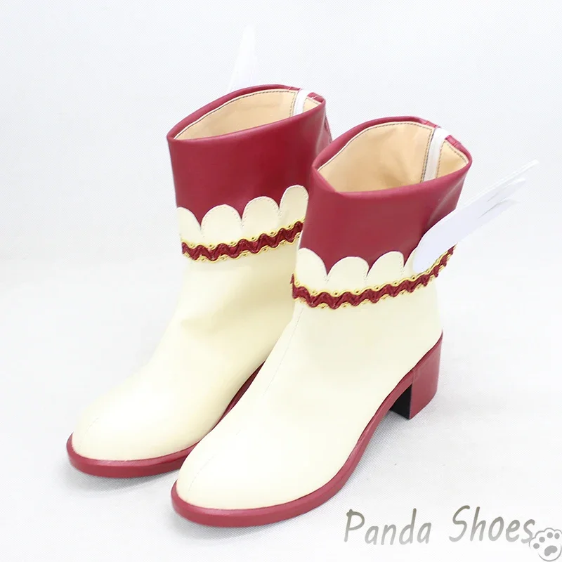 Game Rebellion Mitsumine Yuika Cosplay Shoes Anime Cos Comic Cosplay Costume Prop Shoes for Con Halloween Party