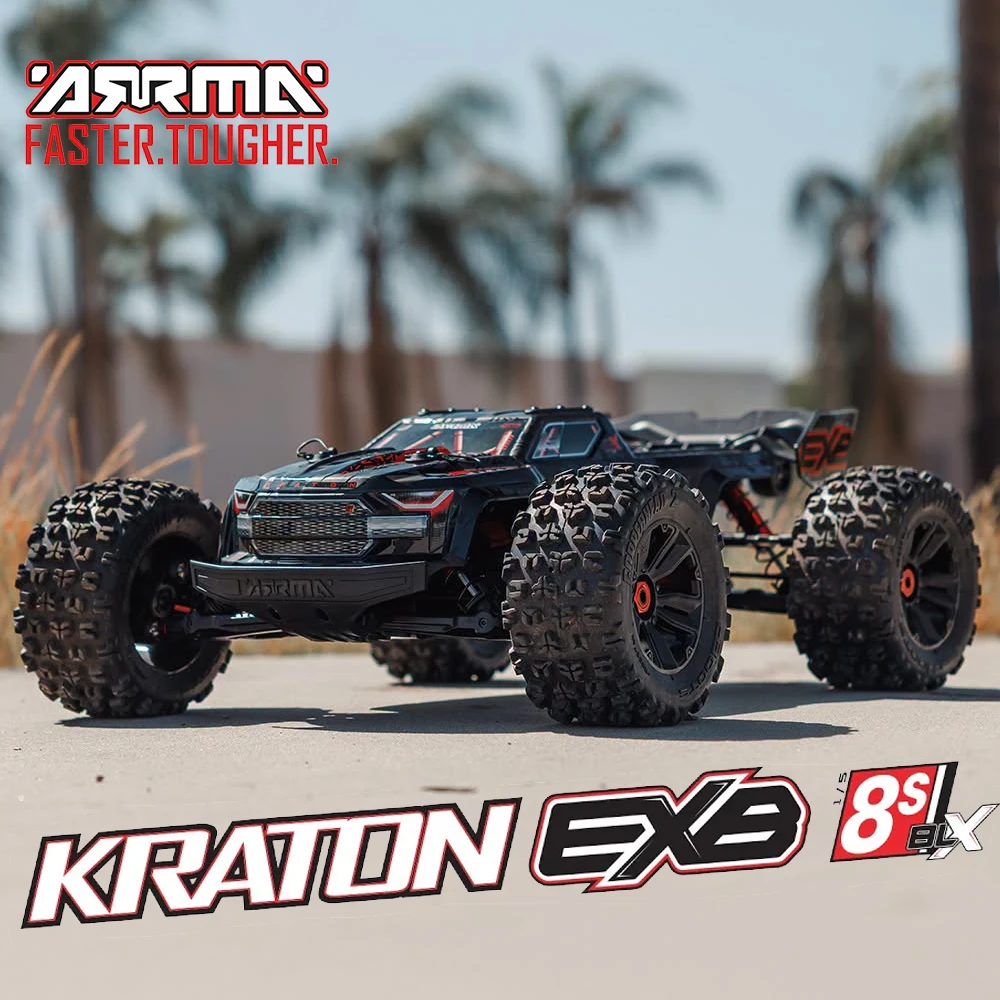 ARRMA KRATON EXB BLX 8S BRUSHLESS RC Monster Truck 1/5 Electric Remote Control Model Car ARA5808V2T1