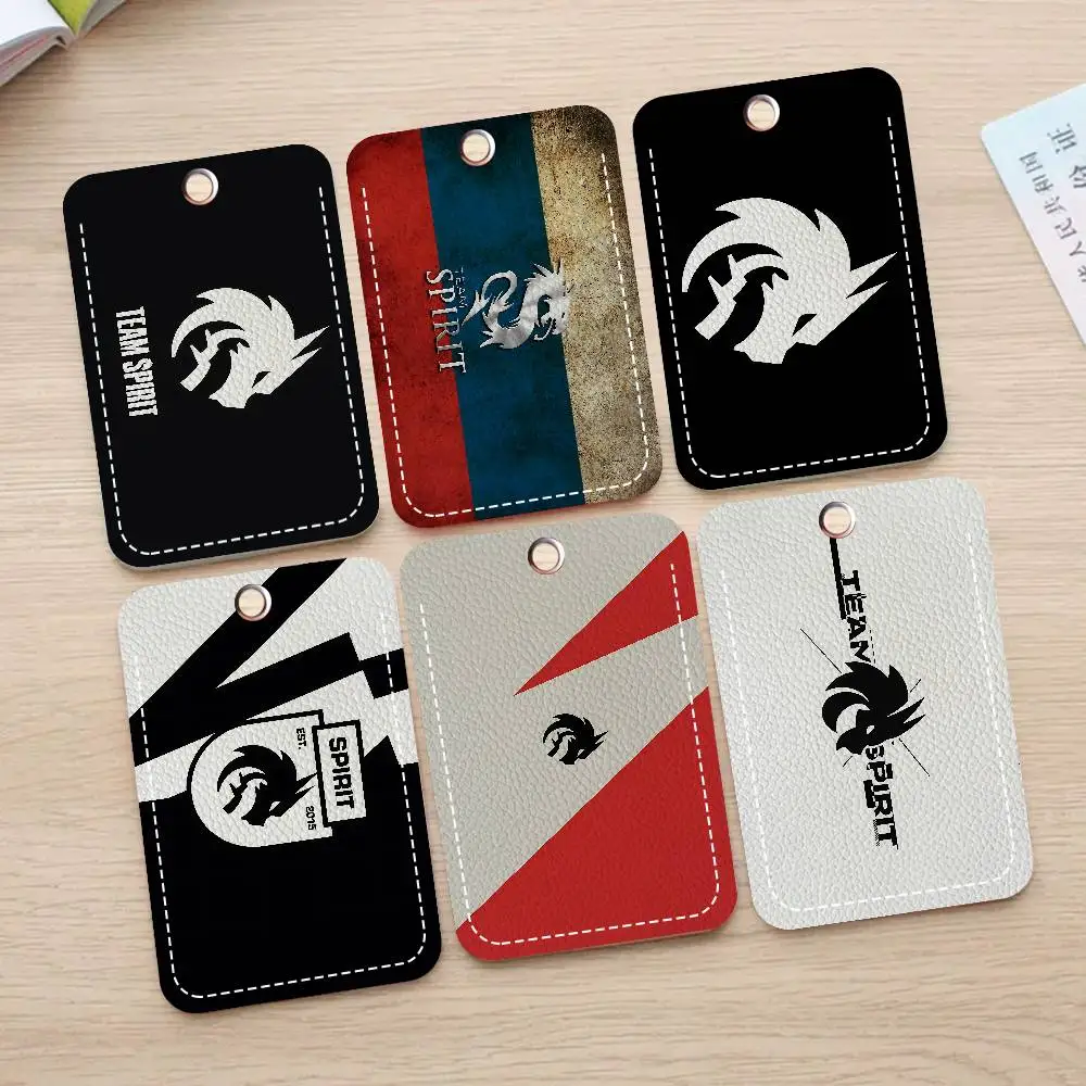 Game T-Team Spirit Personalised Print Card Holder Suitable For Holder Girls Door Card Case Women Badge Holder Keychain