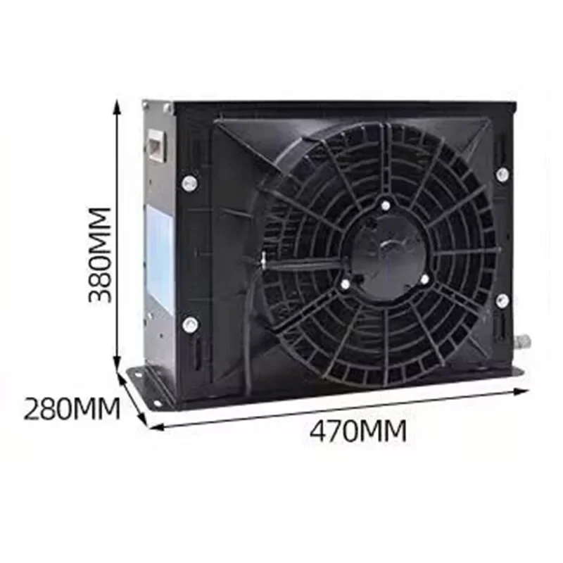 Modification car air conditioner 12V/24V Electric refrigeration integrated for buses truck,excavators,harvesters,agricultural