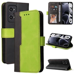 For Realme GT2 Pro Flip Case for OPPO Realme GT Neo 2 Luxury Leather Wallet Book Cover Realmi GT Neo 2T 3 3T 9i 9 Pro Etui