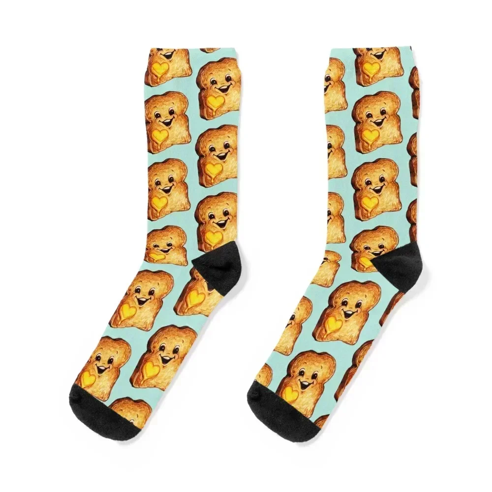

Toast Socks Sports hiphop Heating sock Rugby Ladies Socks Men's