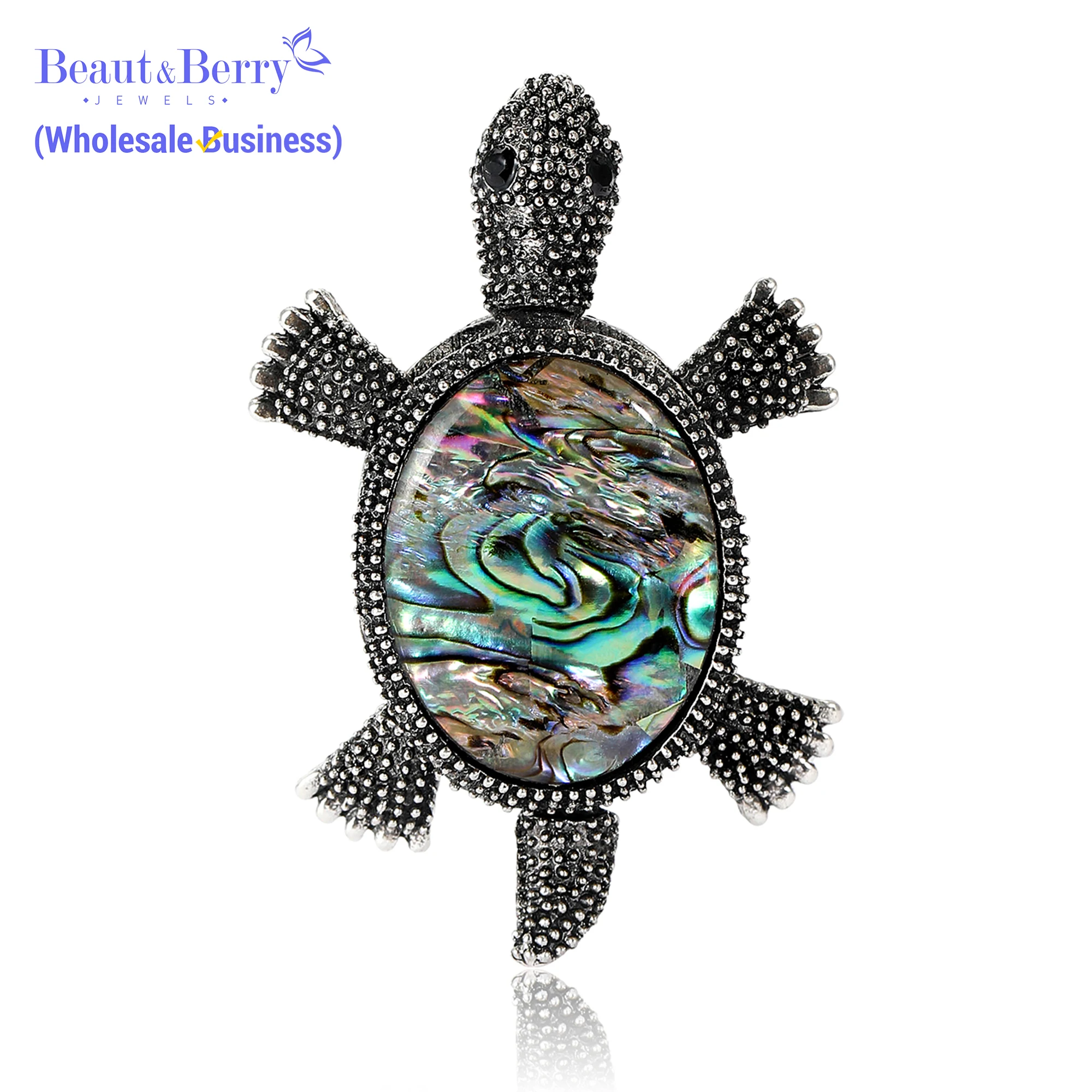 Enamel Shell Sea Turtle Brooches for Women Unisex Animal Pins Casual Party Accessories Gifts